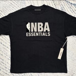 Fear of God Essentials x NBA Tee 'Black' szie S